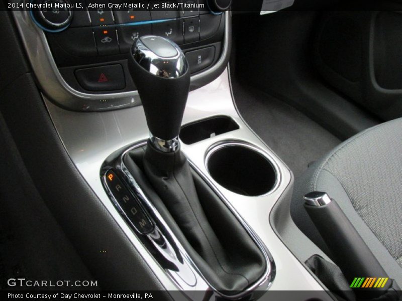 Ashen Gray Metallic / Jet Black/Titanium 2014 Chevrolet Malibu LS