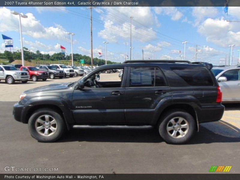 Galactic Gray Mica / Dark Charcoal 2007 Toyota 4Runner Sport Edition 4x4