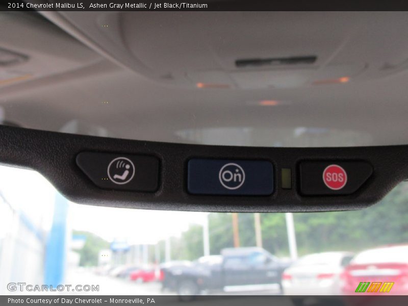 Ashen Gray Metallic / Jet Black/Titanium 2014 Chevrolet Malibu LS