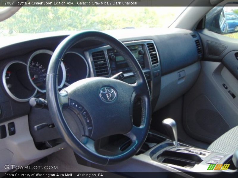 Galactic Gray Mica / Dark Charcoal 2007 Toyota 4Runner Sport Edition 4x4