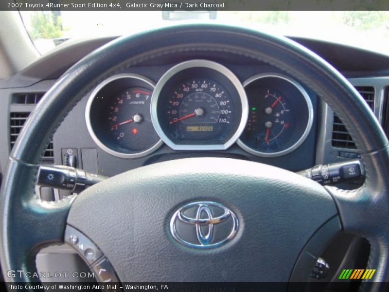 Galactic Gray Mica / Dark Charcoal 2007 Toyota 4Runner Sport Edition 4x4