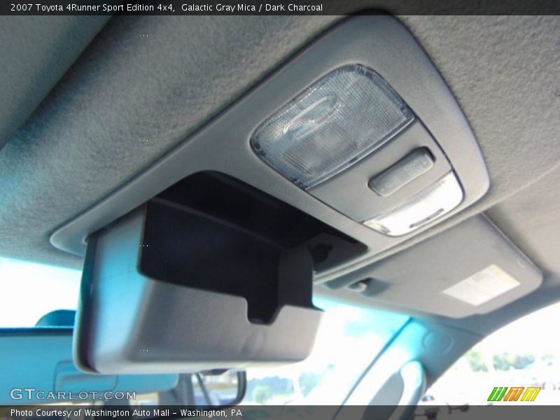 Galactic Gray Mica / Dark Charcoal 2007 Toyota 4Runner Sport Edition 4x4