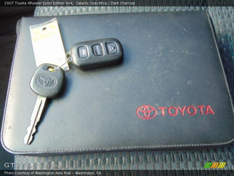 Galactic Gray Mica / Dark Charcoal 2007 Toyota 4Runner Sport Edition 4x4
