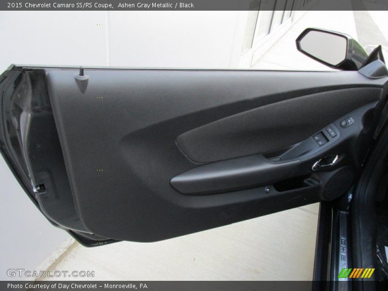Ashen Gray Metallic / Black 2015 Chevrolet Camaro SS/RS Coupe