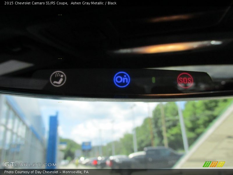 Ashen Gray Metallic / Black 2015 Chevrolet Camaro SS/RS Coupe