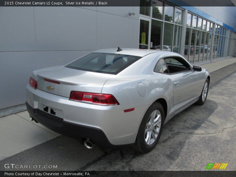 Silver Ice Metallic / Black 2015 Chevrolet Camaro LS Coupe