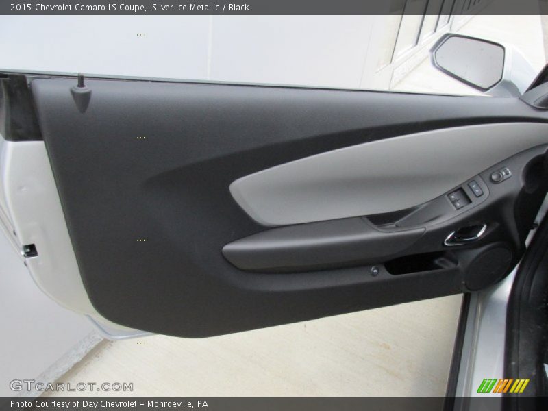 Silver Ice Metallic / Black 2015 Chevrolet Camaro LS Coupe