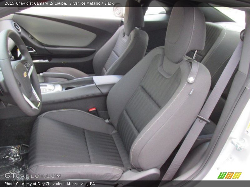 Silver Ice Metallic / Black 2015 Chevrolet Camaro LS Coupe