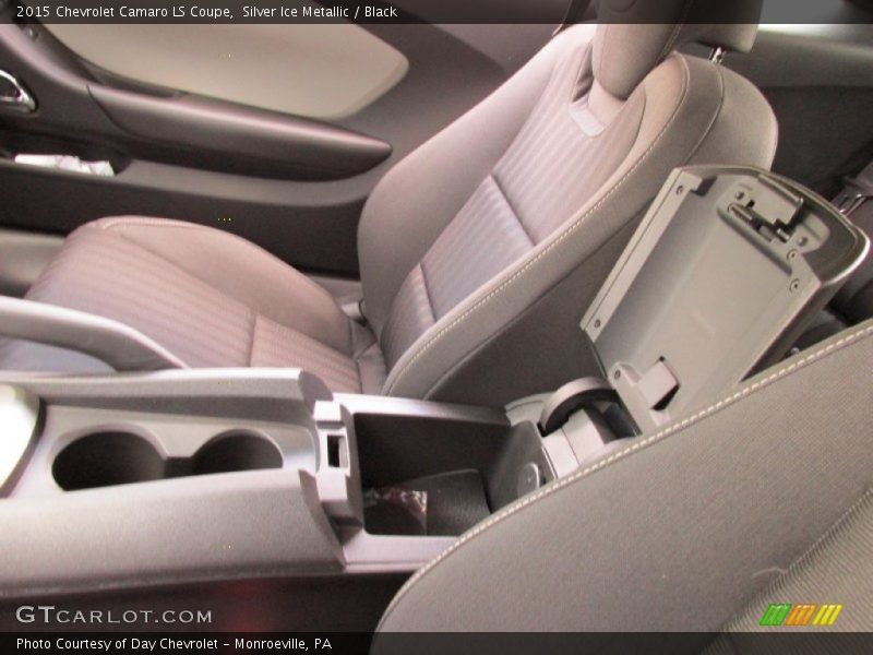 Silver Ice Metallic / Black 2015 Chevrolet Camaro LS Coupe