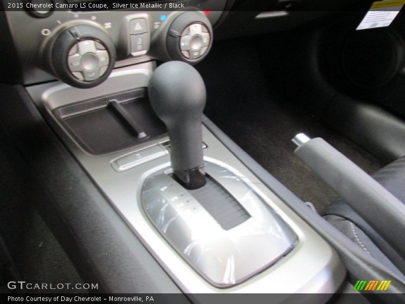 Silver Ice Metallic / Black 2015 Chevrolet Camaro LS Coupe