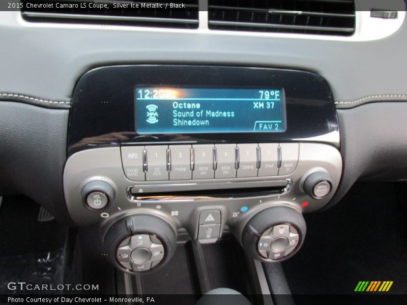 Silver Ice Metallic / Black 2015 Chevrolet Camaro LS Coupe