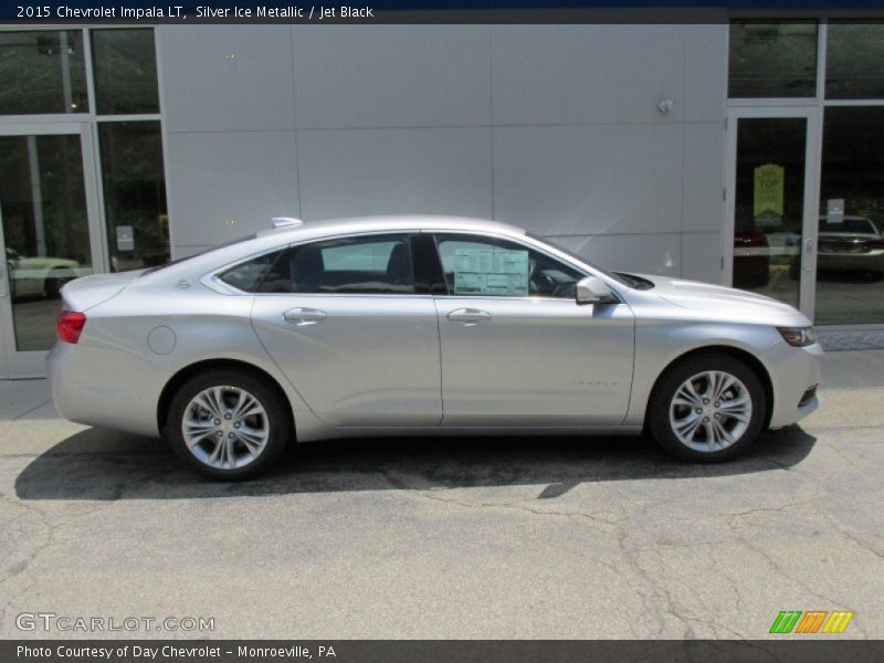 Silver Ice Metallic / Jet Black 2015 Chevrolet Impala LT