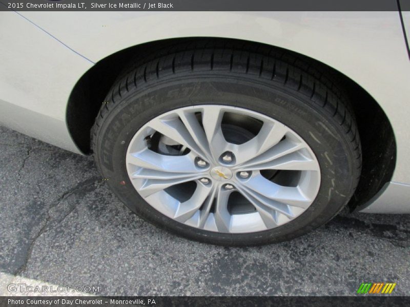 Silver Ice Metallic / Jet Black 2015 Chevrolet Impala LT