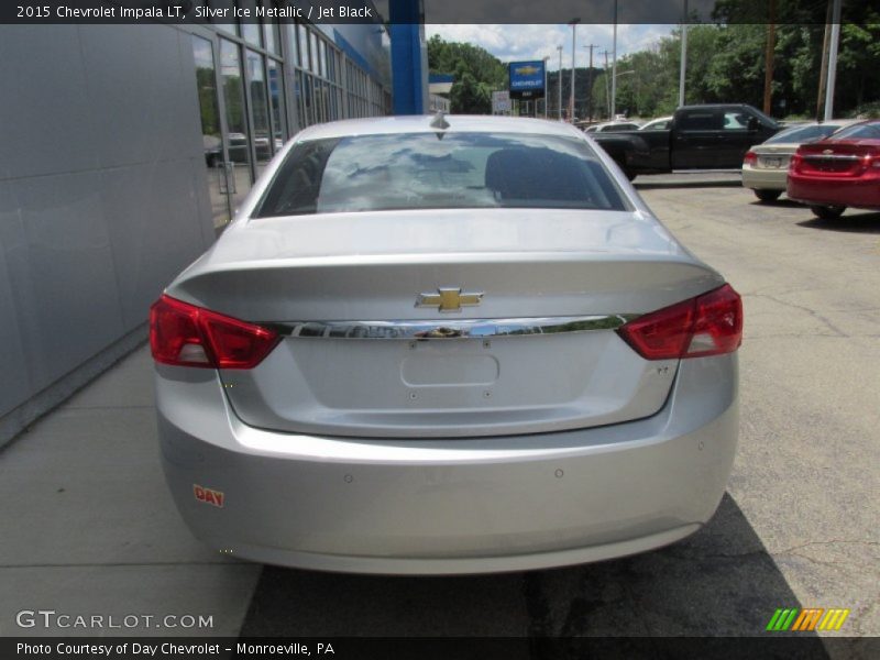 Silver Ice Metallic / Jet Black 2015 Chevrolet Impala LT