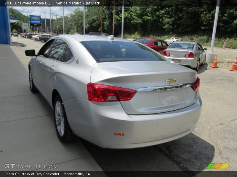Silver Ice Metallic / Jet Black 2015 Chevrolet Impala LT