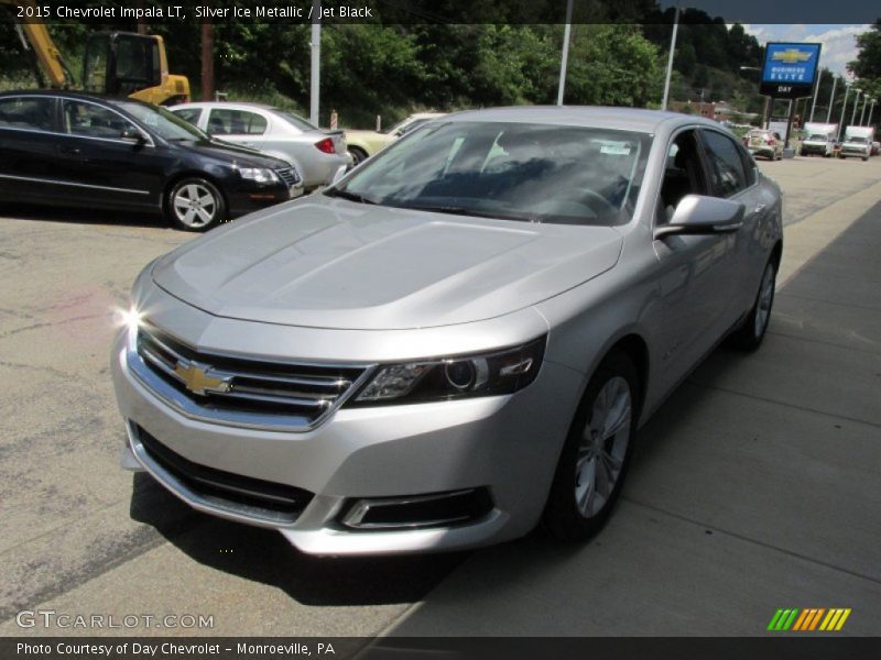 Silver Ice Metallic / Jet Black 2015 Chevrolet Impala LT