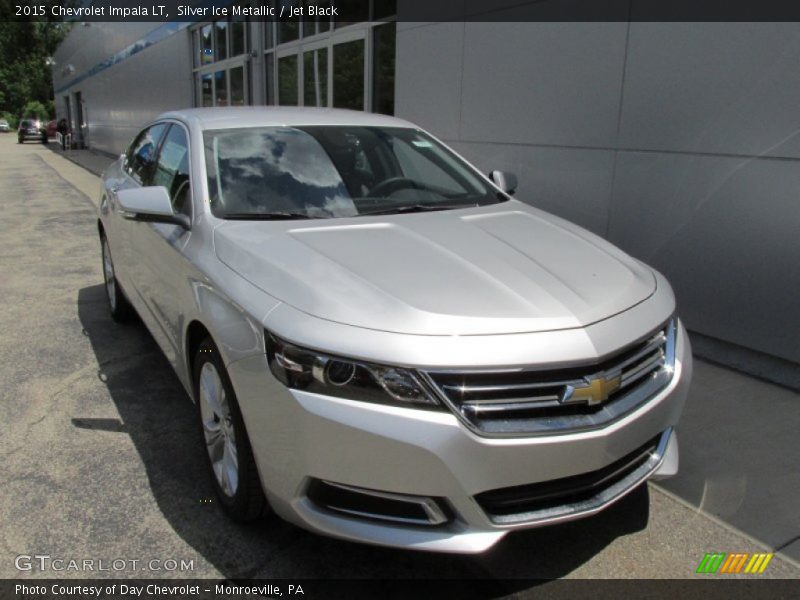 Silver Ice Metallic / Jet Black 2015 Chevrolet Impala LT