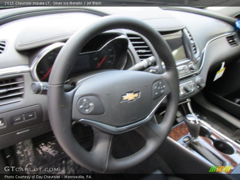 Silver Ice Metallic / Jet Black 2015 Chevrolet Impala LT