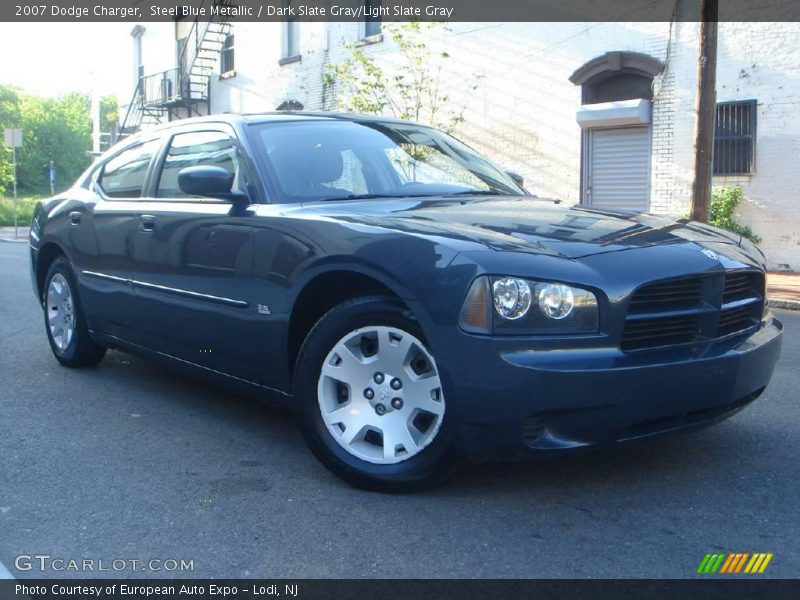 Steel Blue Metallic / Dark Slate Gray/Light Slate Gray 2007 Dodge Charger