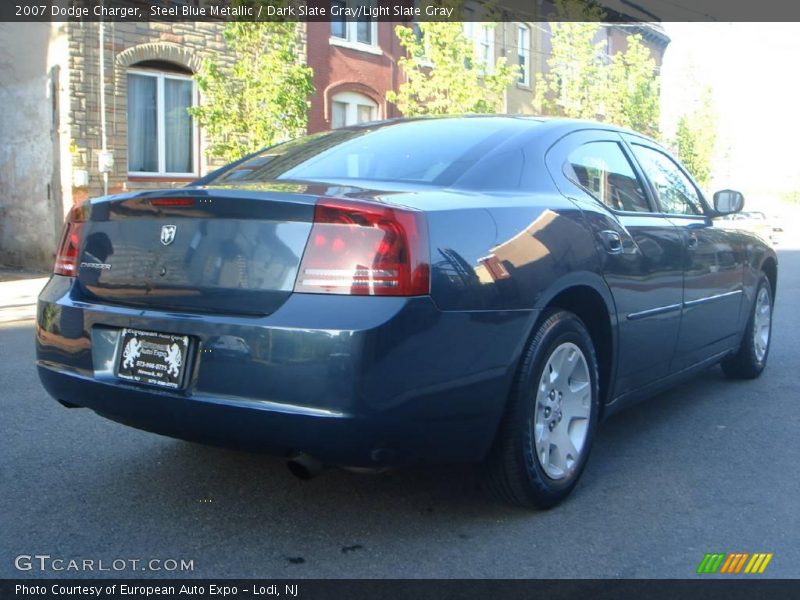 Steel Blue Metallic / Dark Slate Gray/Light Slate Gray 2007 Dodge Charger