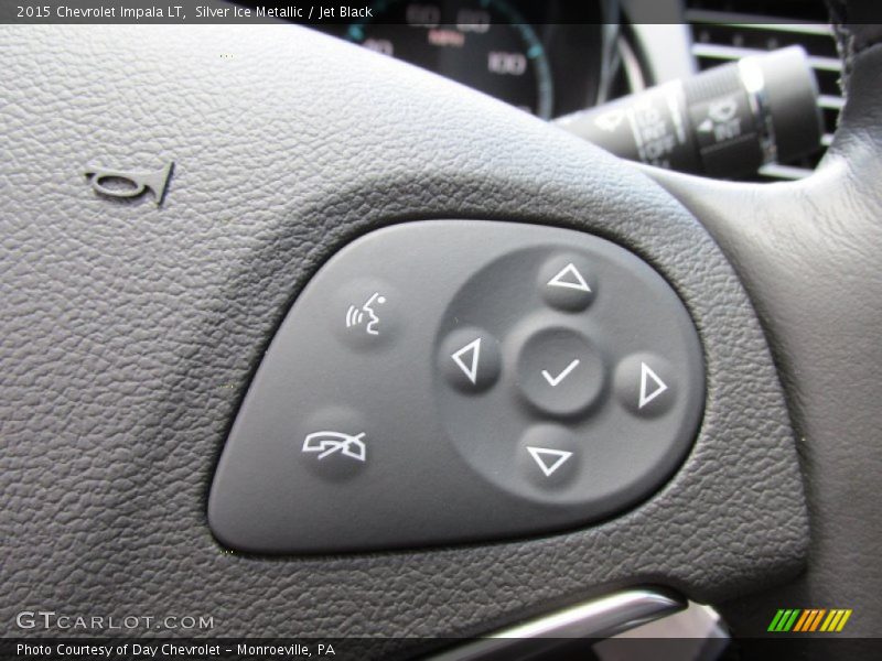 Silver Ice Metallic / Jet Black 2015 Chevrolet Impala LT