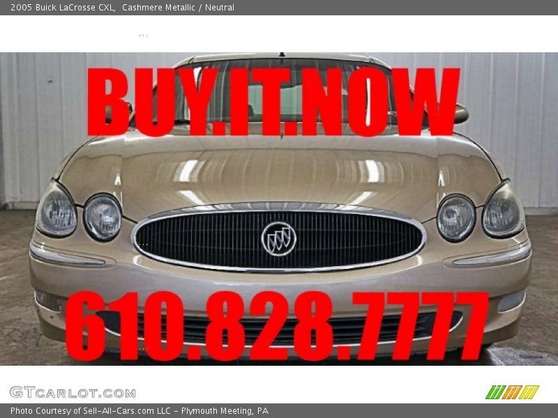 Cashmere Metallic / Neutral 2005 Buick LaCrosse CXL