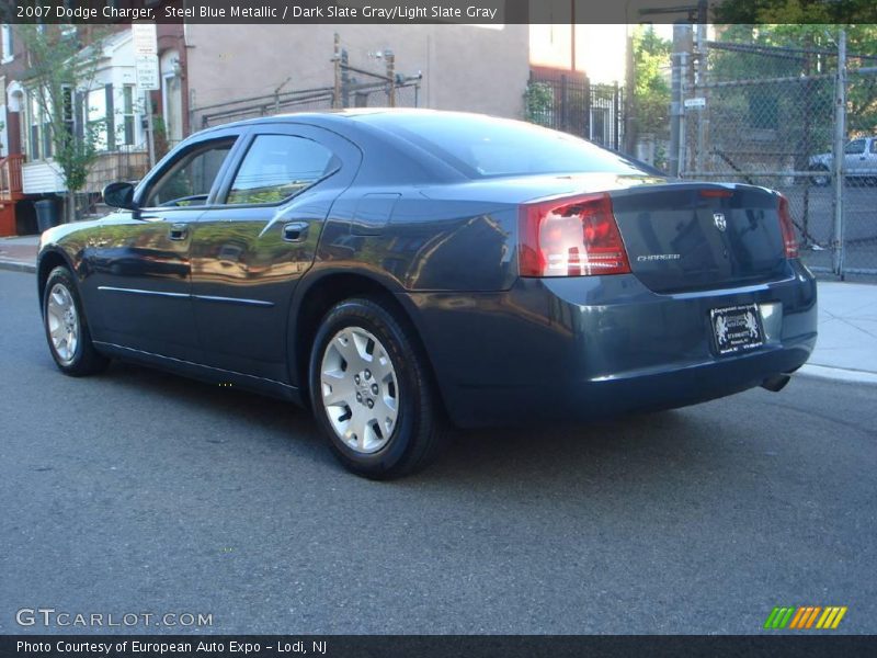 Steel Blue Metallic / Dark Slate Gray/Light Slate Gray 2007 Dodge Charger