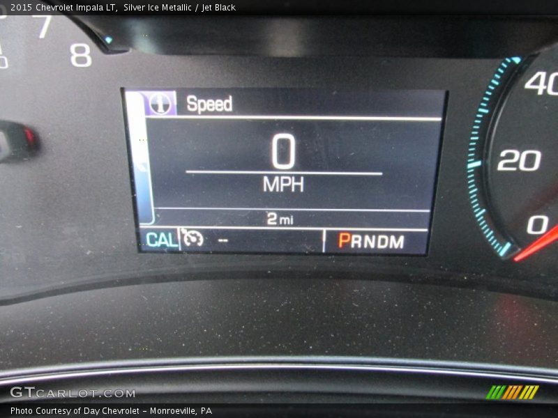 Silver Ice Metallic / Jet Black 2015 Chevrolet Impala LT