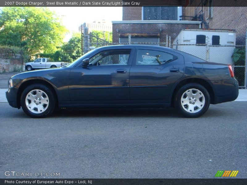 Steel Blue Metallic / Dark Slate Gray/Light Slate Gray 2007 Dodge Charger
