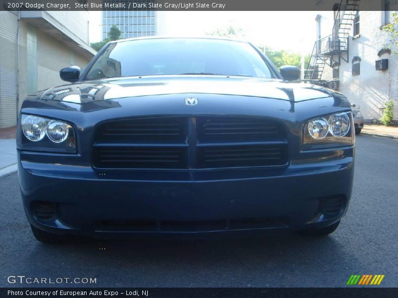 Steel Blue Metallic / Dark Slate Gray/Light Slate Gray 2007 Dodge Charger