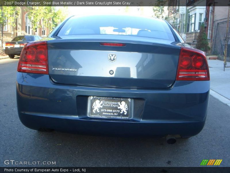 Steel Blue Metallic / Dark Slate Gray/Light Slate Gray 2007 Dodge Charger