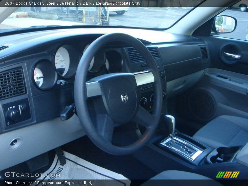 Steel Blue Metallic / Dark Slate Gray/Light Slate Gray 2007 Dodge Charger