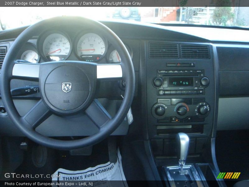 Steel Blue Metallic / Dark Slate Gray/Light Slate Gray 2007 Dodge Charger