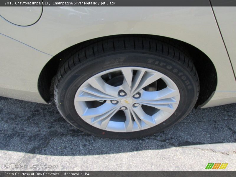 Champagne Silver Metallic / Jet Black 2015 Chevrolet Impala LT
