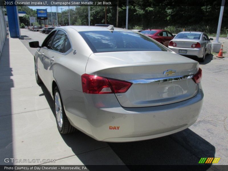 Champagne Silver Metallic / Jet Black 2015 Chevrolet Impala LT