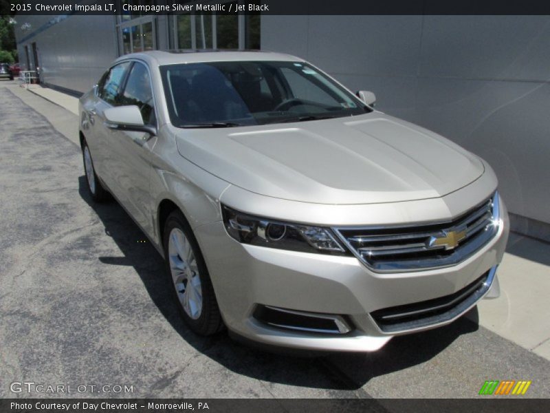 Champagne Silver Metallic / Jet Black 2015 Chevrolet Impala LT