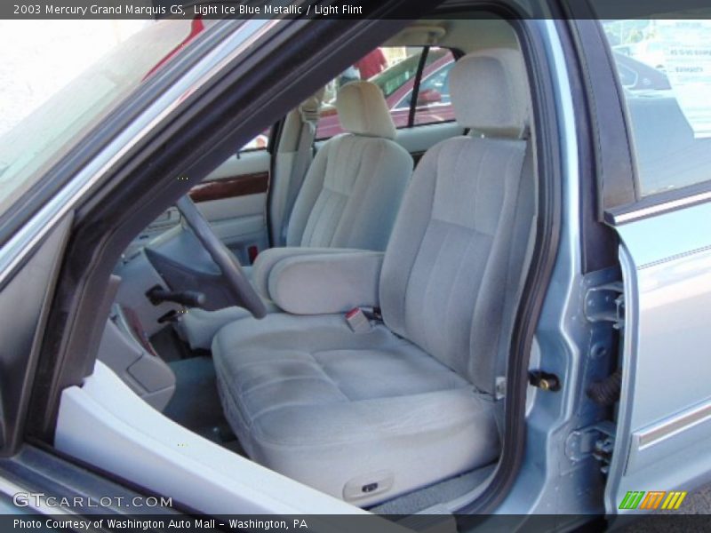 Light Ice Blue Metallic / Light Flint 2003 Mercury Grand Marquis GS