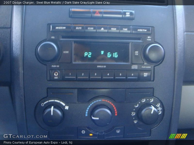 Steel Blue Metallic / Dark Slate Gray/Light Slate Gray 2007 Dodge Charger