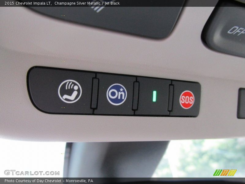 Champagne Silver Metallic / Jet Black 2015 Chevrolet Impala LT