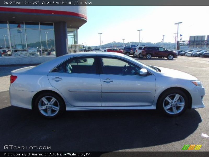 Classic Silver Metallic / Black/Ash 2012 Toyota Camry SE