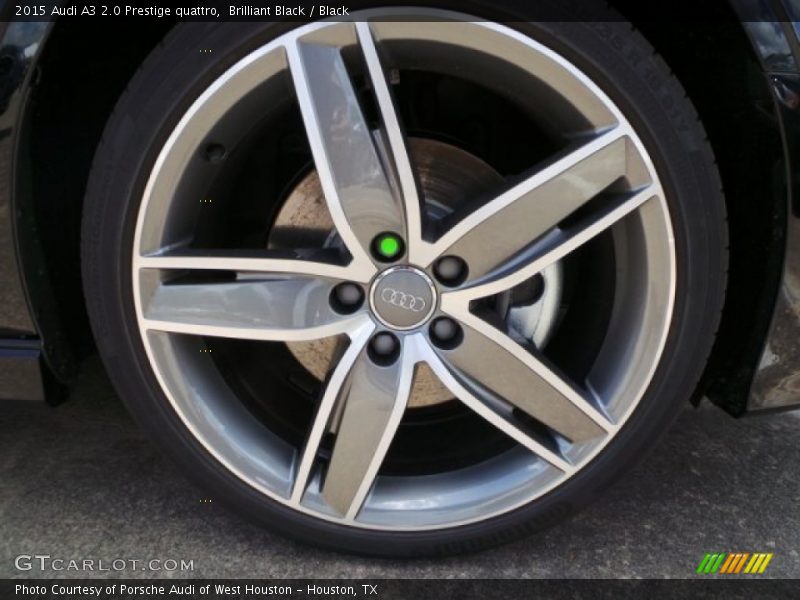 Brilliant Black / Black 2015 Audi A3 2.0 Prestige quattro