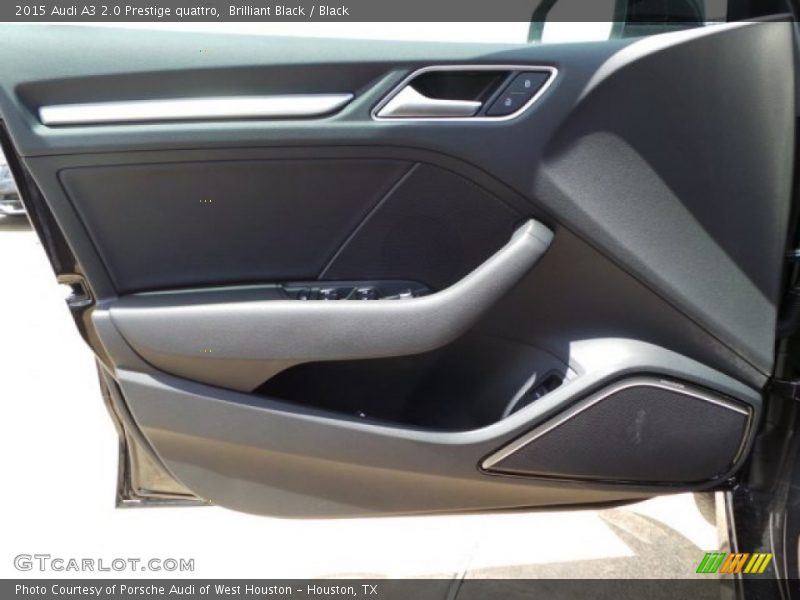 Brilliant Black / Black 2015 Audi A3 2.0 Prestige quattro