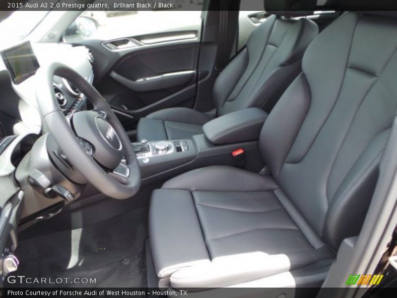Brilliant Black / Black 2015 Audi A3 2.0 Prestige quattro