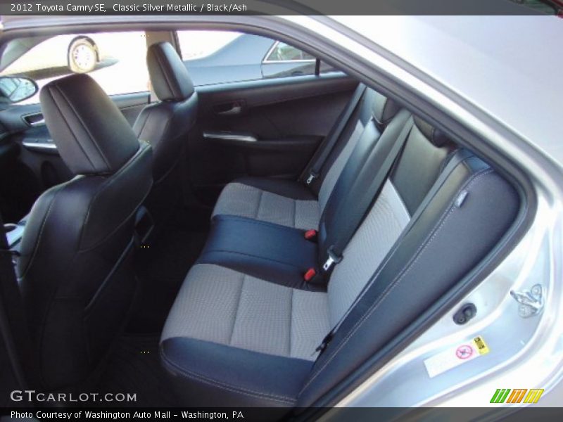 Classic Silver Metallic / Black/Ash 2012 Toyota Camry SE