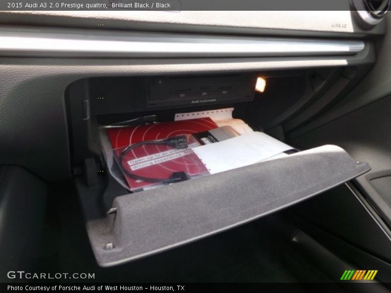 Brilliant Black / Black 2015 Audi A3 2.0 Prestige quattro