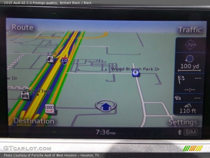 Brilliant Black / Black 2015 Audi A3 2.0 Prestige quattro