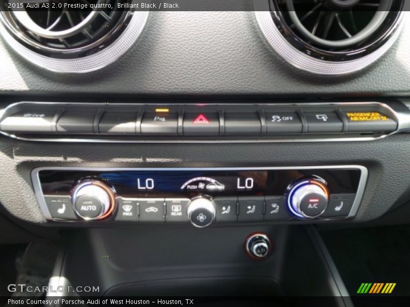Brilliant Black / Black 2015 Audi A3 2.0 Prestige quattro