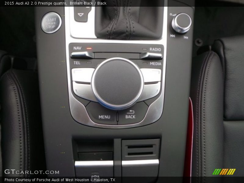Controls of 2015 A3 2.0 Prestige quattro