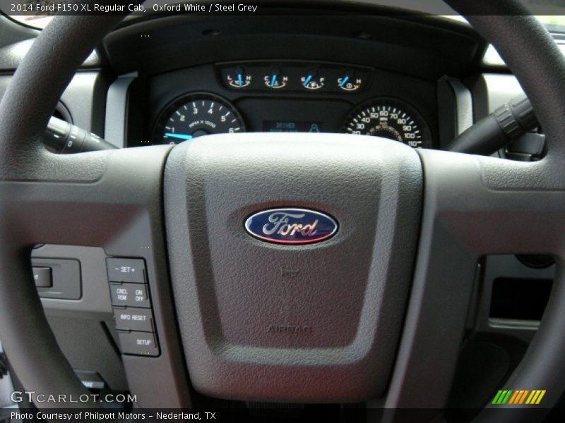 Oxford White / Steel Grey 2014 Ford F150 XL Regular Cab