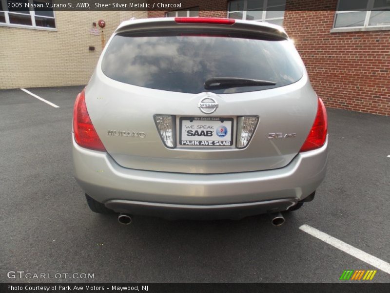 Sheer Silver Metallic / Charcoal 2005 Nissan Murano SL AWD